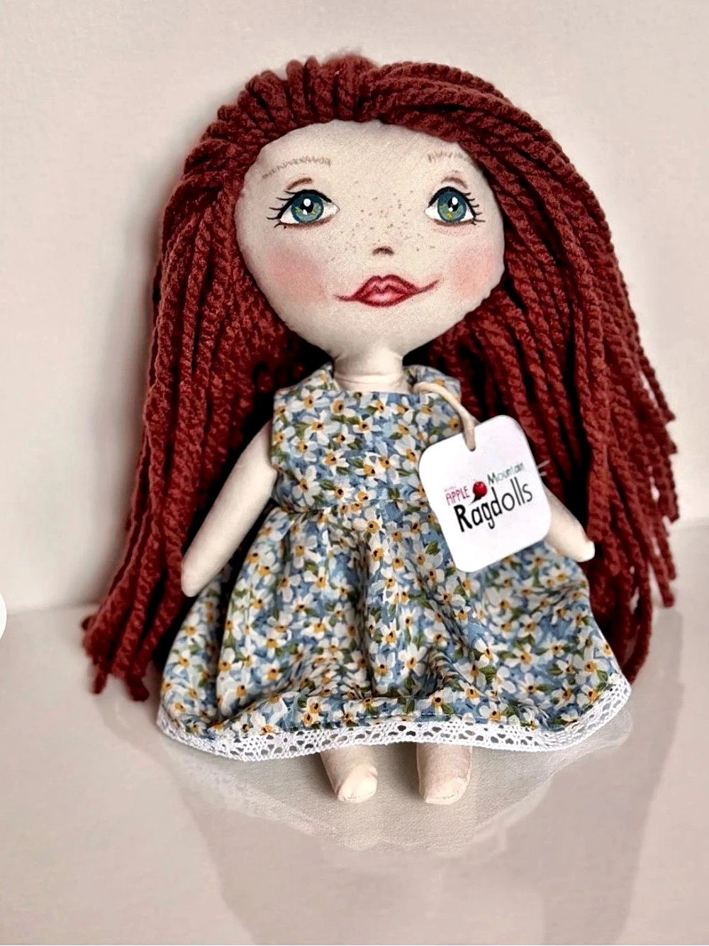 Ragdolls Handmade Ragdoll - Amanda - 12 inches tall-  NWT